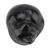 Cat Crystal Statue Compact Multifunctional Cute Crystal Sleeping Cat Decoration for Home Obsidian (Black Stone)