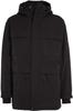 Зимняя парка Tommy Hilfiger с капюшоном и множеством карманов (DM0DM17227) черный