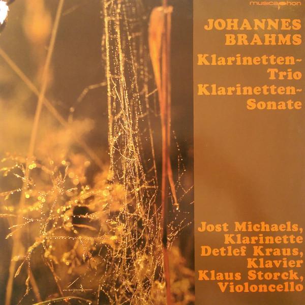 LP Record JOHANNES BRAHMS  Klarinettentrio Klarinettensonate BM30SL4008 MUSICAPHON Germany Classical Used