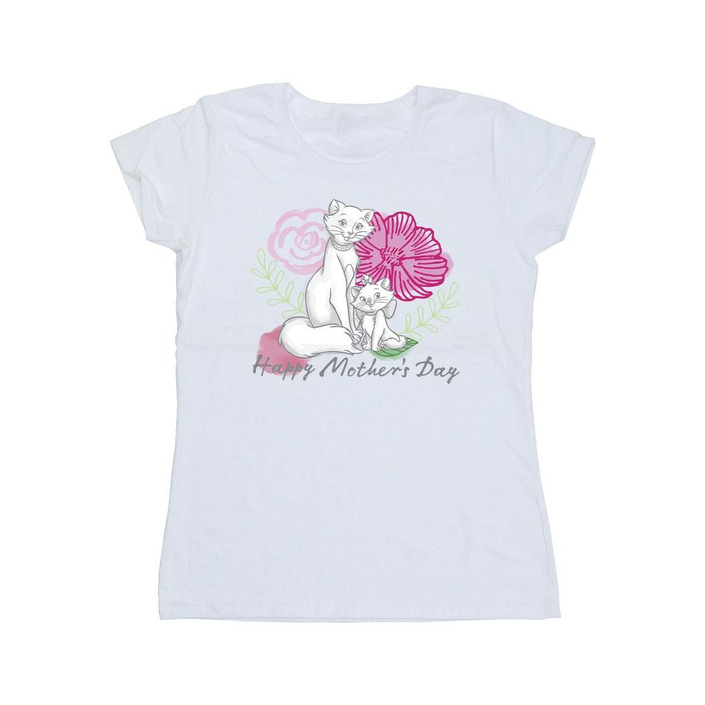 Disney Womens/Ladies The Aristocats Mother´s Day Cotton T-Shirt