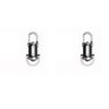 5-1PCS Rechargeable Keychain Flashlights Torch Emergency Keychain Light Hanging Portable Flashlight Waterproof Camping Lamp