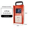 Compact Industrial Power Strip with RCD and Display for Construction Sites