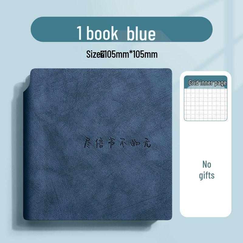 Fickduk: Portabelt rutat anteckningsblock & Praktisk anteckningsbok