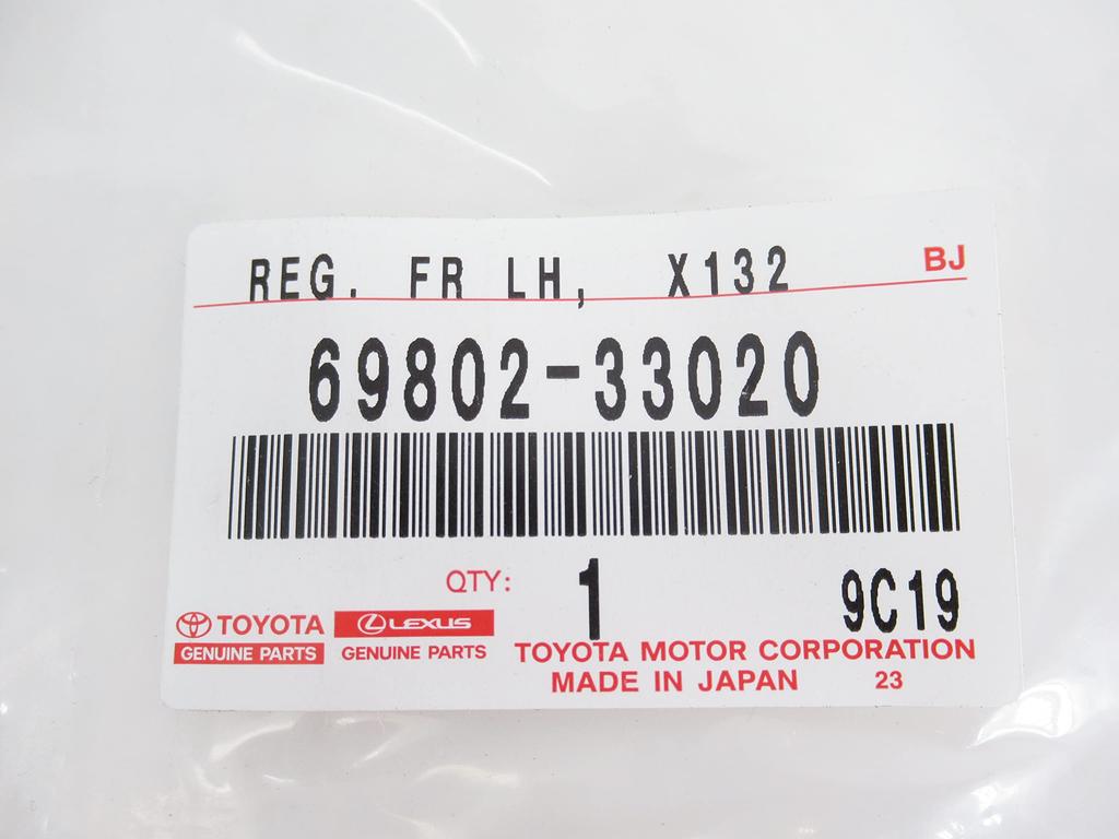 Originaler Toyota Fensterheber für Vordertür für Teilenummer Unterbaugruppe, Links, Windom, 69802-33020