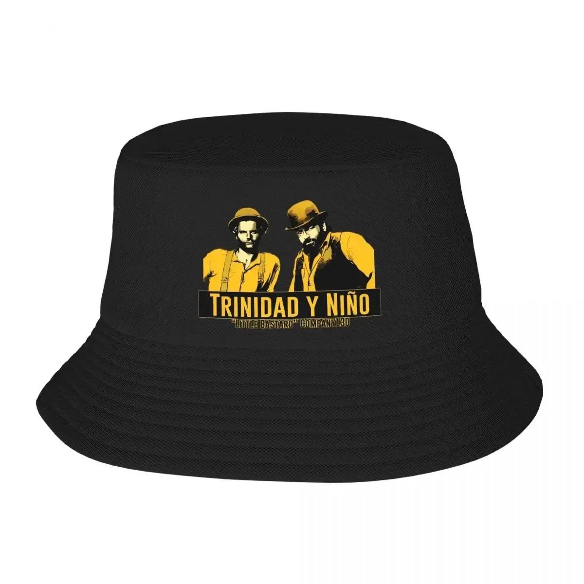 

Hot Summer Headwear Trinidad Y Nino Merch Bucket Hat Trendy Unisex Terence Hill And Bud Spencer Sun Hat For Outdoor One Size