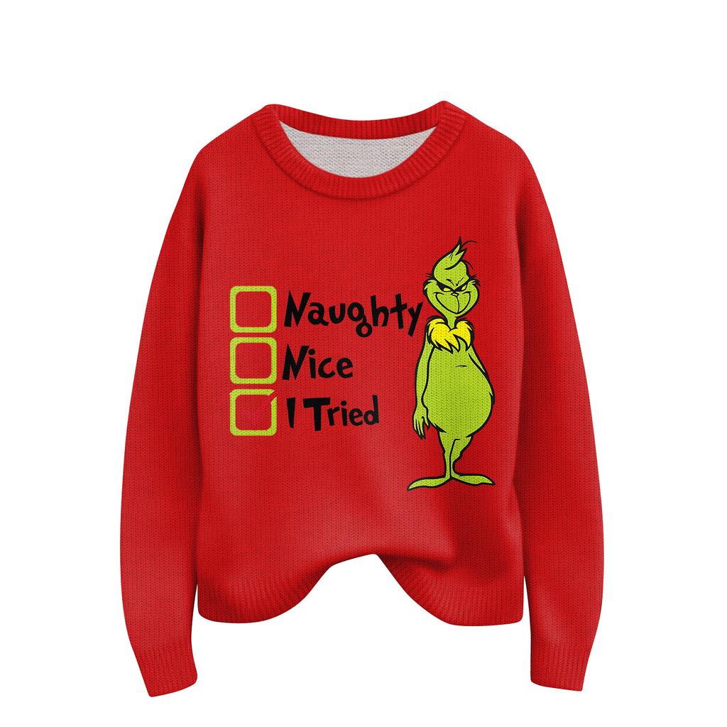 Women's Fashion Casual Long Sleeve Neck Sweater Pullover Top