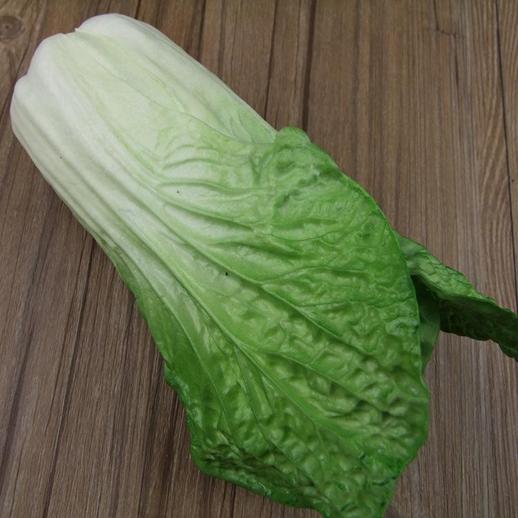 Artificial Vegetable Set: Eggplant, Cabbage, Cucumber, Celery, Spinach - Kitchen Decoration