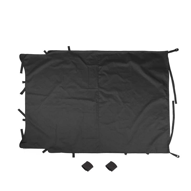 Cargo Mesh Roof Net Isolation Cover for Jeep Wrangler JK 2007-2017 4-Door version Car Exterior Accessories