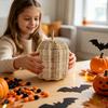 Halloween-Kürbis-Aufbewahrungskorb für Süßigkeiten, Partydekoration und Heimorganisation