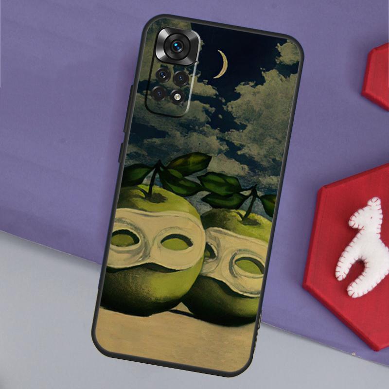 

Rene Magritte Art Funda For Xiaomi Redmi Note 14 13 12 Pro 11 9 10 9S 10S 11S 12S Redmi 14C 10C 12C 13C Case Redmi Note 10 Pro