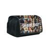 Skibidi Toilet Themed Double-Layer Pencil Case Students - Oxford Fabric Stationery Organizer Bag