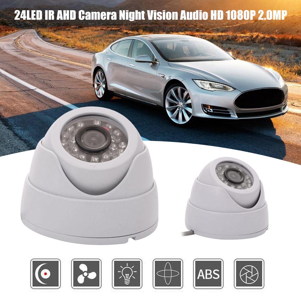 Buy Security Camera 24LED IR AHD Camera Night Vision Audio HD 720P ...