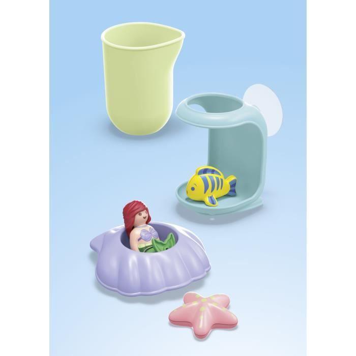 PLAYMOBIL Junior 71460 Ariel with Bath Shell, Disney, Bath Toy, From 12 Months