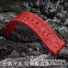 Sports Silicone Rubber For Tissot Racing T115417A Series Special Double Notch Watch Strap T115.427 Men's Watch Chain Watchband
