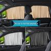 Car Sunshade Curtains - Heat Insulation, Sun Blocker, Blackout Side Window Protection