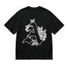 Men's Comfy Breathable Slight Stretch Classic T-Shirt Mens Womens Tees Top A Design Floral Print Tee