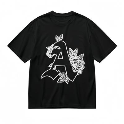 Men's Comfy Breathable Slight Stretch Classic T-Shirt Mens Womens Tees Top A Design Floral Print Tee