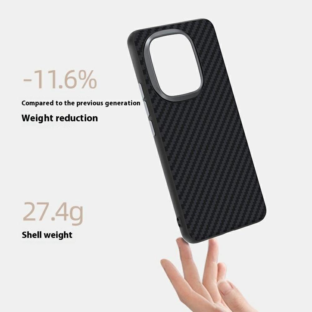 ABEEL For Honor Power 5G Case Compatible with MagSafe Carbon Fiber Texture Back Cover