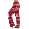 Women  Winter Plaid Pants Full Length Long Trousers Sports Pants