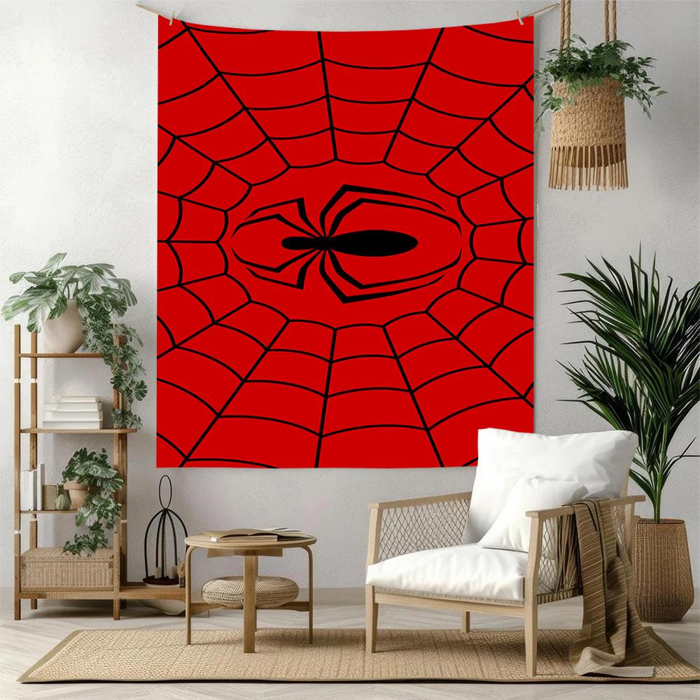 Spider Web Wall Decor Tapestry Art For Pet Memorial Birthdaywedding Party Backdrop Family Gift