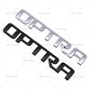 OPTRA labeling is suitable for Chevrolet body stickers, car modification metal body stickers car sticker emblem ja2