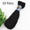 10 Pairs of Summer Light-weight Silk-cotton Mid-length Stockings - Pairs of Stockings That Are Cool and Breathable, Mid-length Men's Stockings