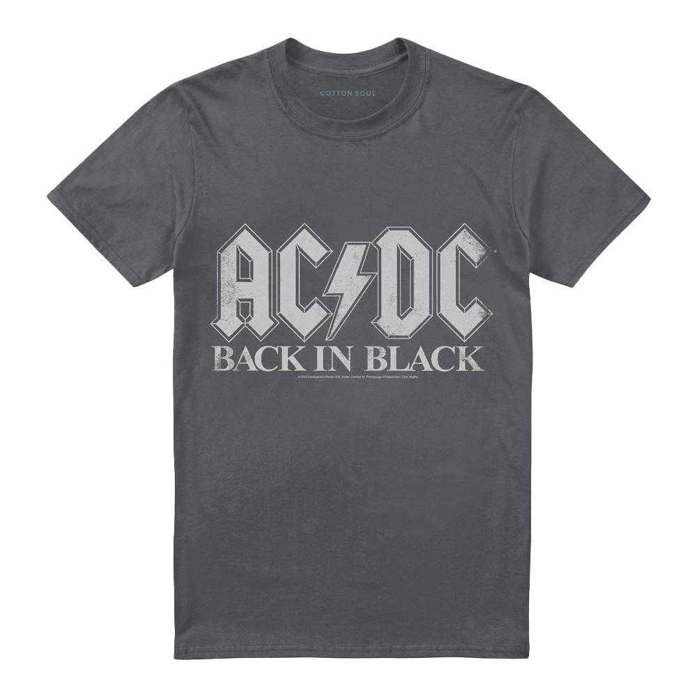 ACDC Unisex Adult Back In Black T-Shirt