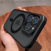 Luxury Dark Purple Transparent Magsafe Magnetic Case For iPhone 15 14 13 12 11 Pro Max Plus Antiskid Shockproof Protect Cover