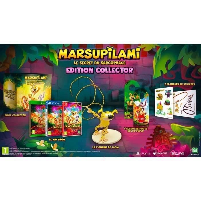 Marsupilami : le secret du sarcophage - édition collector jeu switch