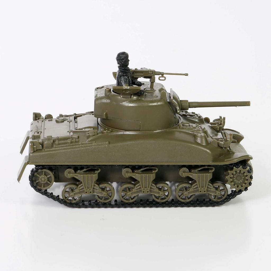 Platz Waltersons 1/72 Scale WWII US M4A1A(75) Sherman Tank, 3rd Infantry Division, France, August 1944, Plastic Model Kit WS55004R (Tank)