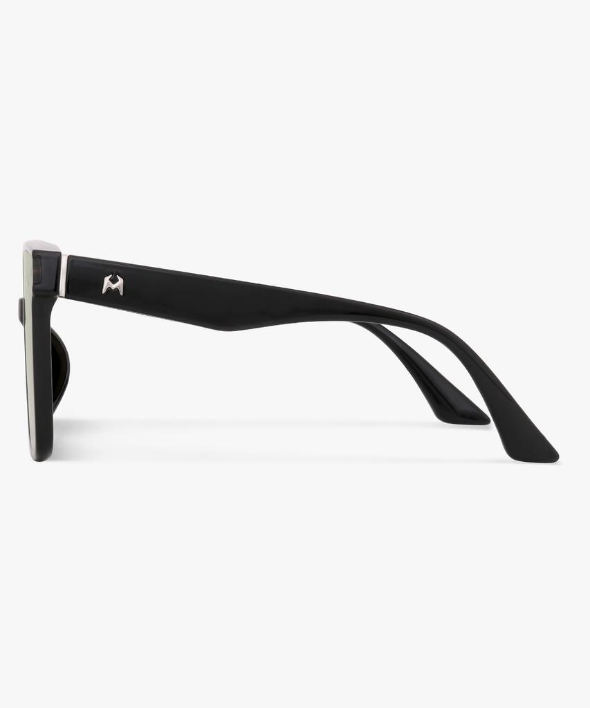 Maegkoin Bigeye 03 Black Khaki Big Eye Sunglasses (Black Khaki)