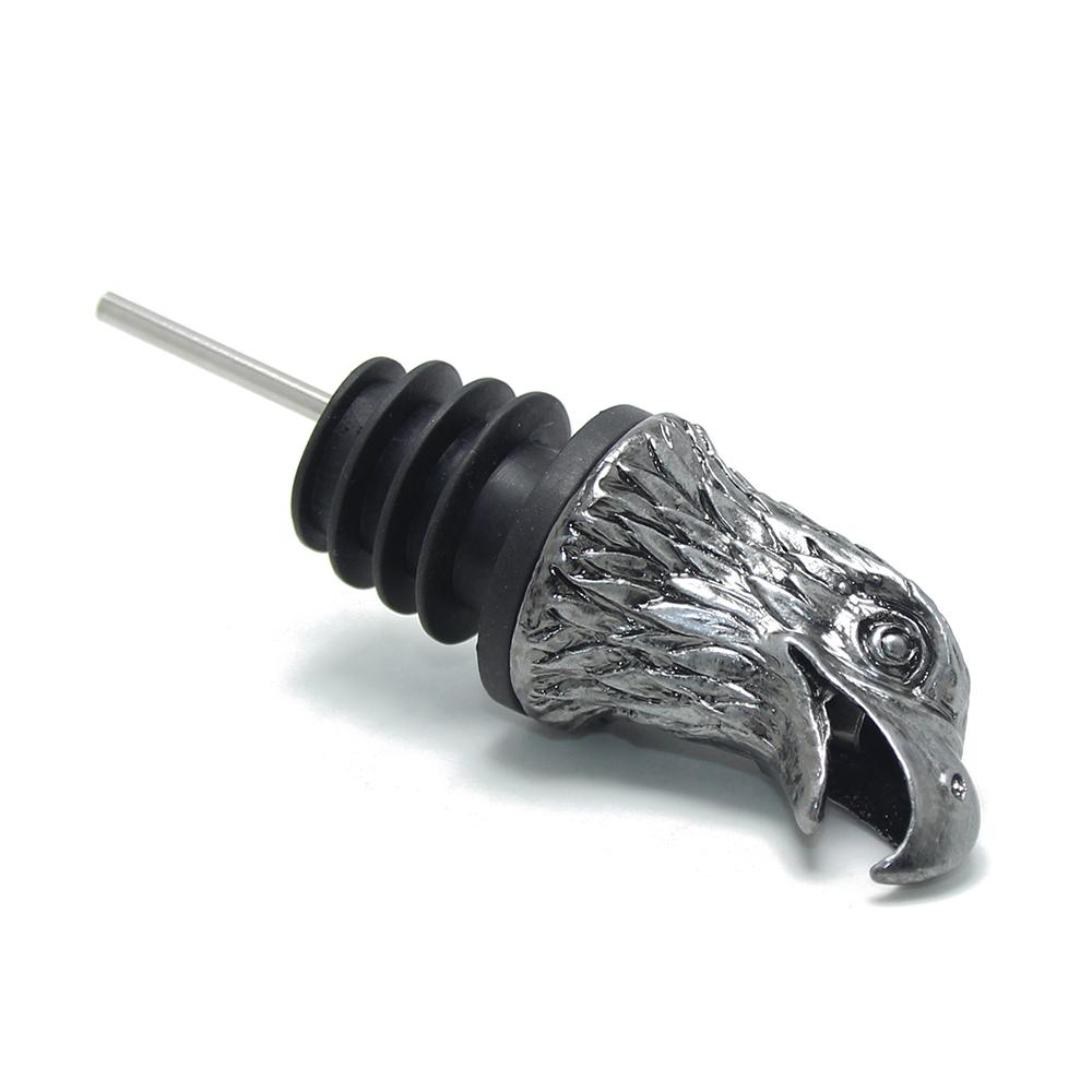 Eagle Wine Stopper Wine Olive Oil Pourer Drink Bar Tool Spout Bar Accessories Straw Animal Head Dispenser Bottle Wine Pourer