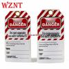 Etiqueta de Segurança em PVC Personalizável Noten: "Não Operar" (NT-T02Z) para Gerenciamento de Engenharia e Manutenção.