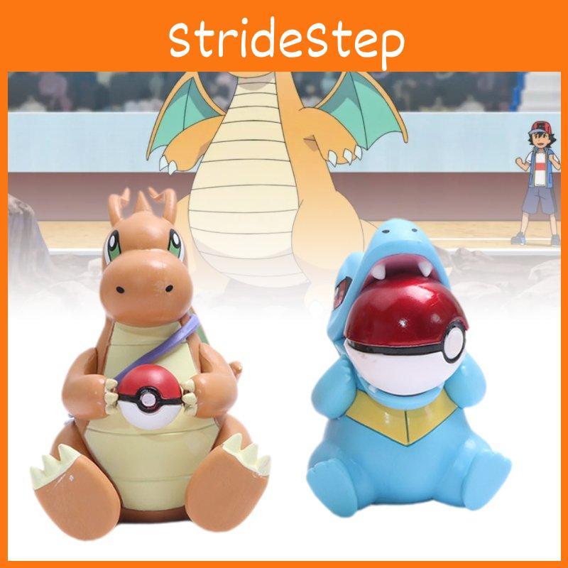Dragonite Totodile 2pcs Toy Desktop Decoration Models Pvc Material Gift
