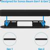 SONOS Beam Sound Wall Mount Bracket - Black/White, In Stock Now