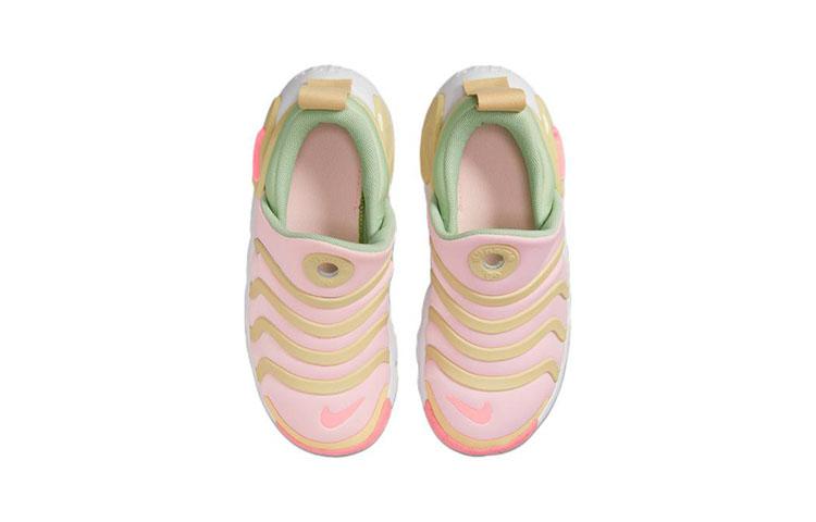 Nike Dynamo GO Caterpillar Ammortizzazione, Resistenti all'Usura Scarpe Lifestyle Basse per Bambini Rosa Verde DH3437-600