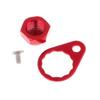 Anti-rust Fishing Reel Handle Crank Nuts Plate Screw Cap for S/D/A Baitcasting Reels