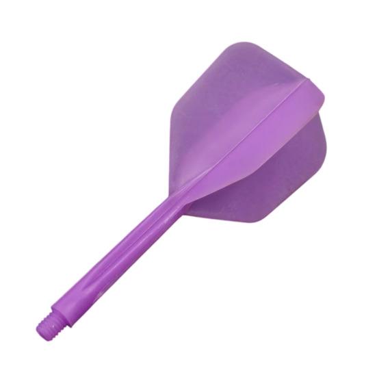 Интегрированный стержень и оперение для дартса Профессиональные Ударопрочные Резьбовые 2BA Прозрачные Стандартные Хвостовики для Дартса Запасные Аксессуары