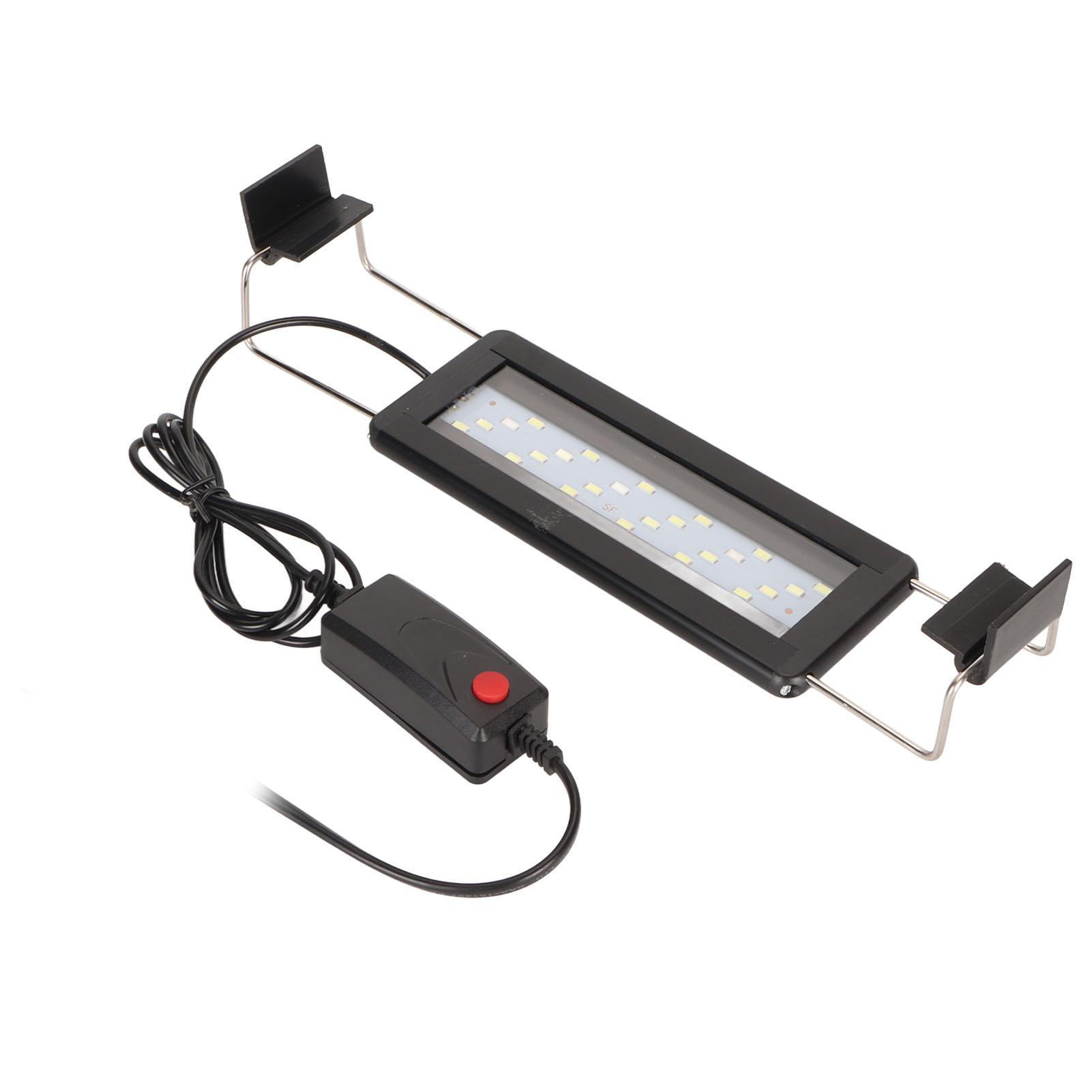 

LED Aquarium Light Fast Heat Dissipation 5730 High Brightness Beads Splashproof Thin Fish Light with Bracket