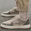 Men's Shoes British Style Soft Sole Breathable Trend Fashion Mesh Shoes Casual Sports Shoes Thick Baseplate Shoes Men