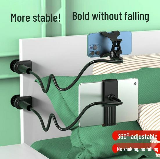 2026 Multi-functional Rotatable Mobile Stand for Phone & Tablet - Bedside, Chair, Photography.