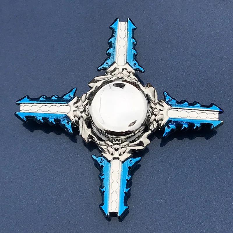 

Металлический спиннер-непоседа Серия игр для мобильных телефонов Ручной спиннер Игрушки для снятия стресса Хобби для взрослых Аутизм Креативность Подарки