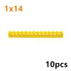 Technical Building Block MOC Combination Studded Long Beam with Hole Thick Bricks Compatible 3703 32018 3895 2730 3894 3701 3700