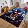 Custom Venom Mat Personalized Name, Polyester Washable Indoor Entryway Rug, Gift for Christmas, Easter, Thanksgiving Day
