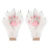 Halloween Cat Paw Plush Gloves for Cosplay