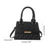 Unique Square Bag for Fashionistas Practical and Stylish PU Shoulder Bag Handbag