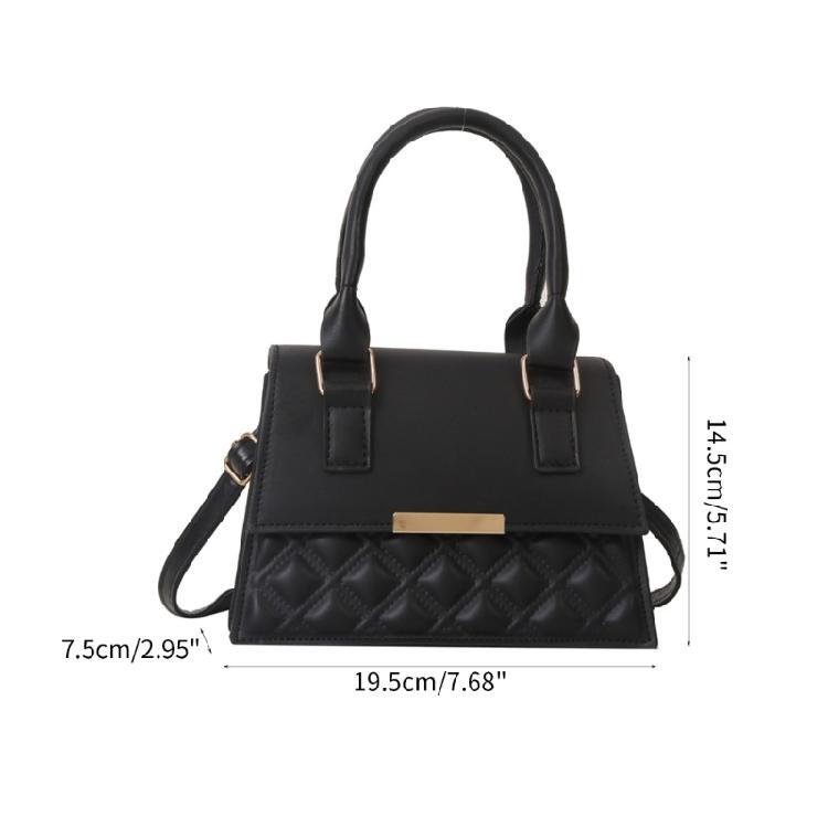 Unique Square Bag for Fashionistas Practical and Stylish PU Shoulder Bag Handbag