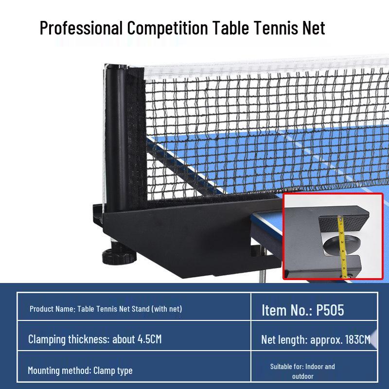 Portable Table Tennis Net and Stand