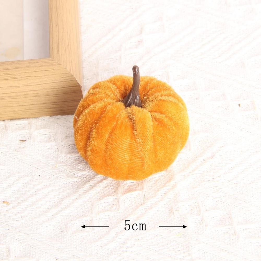 

10pcs Artificial Pumpkins Mixed for Halloween Party Thanksgiving Home Table Decoration Autumn Fall DIY Craft Wreath S