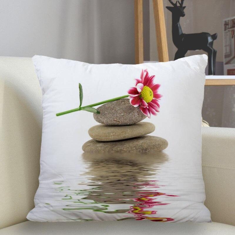 

Новая наволочка из камня дзен, украшение для дивана, наволочка, украшение для дома 40x40cm